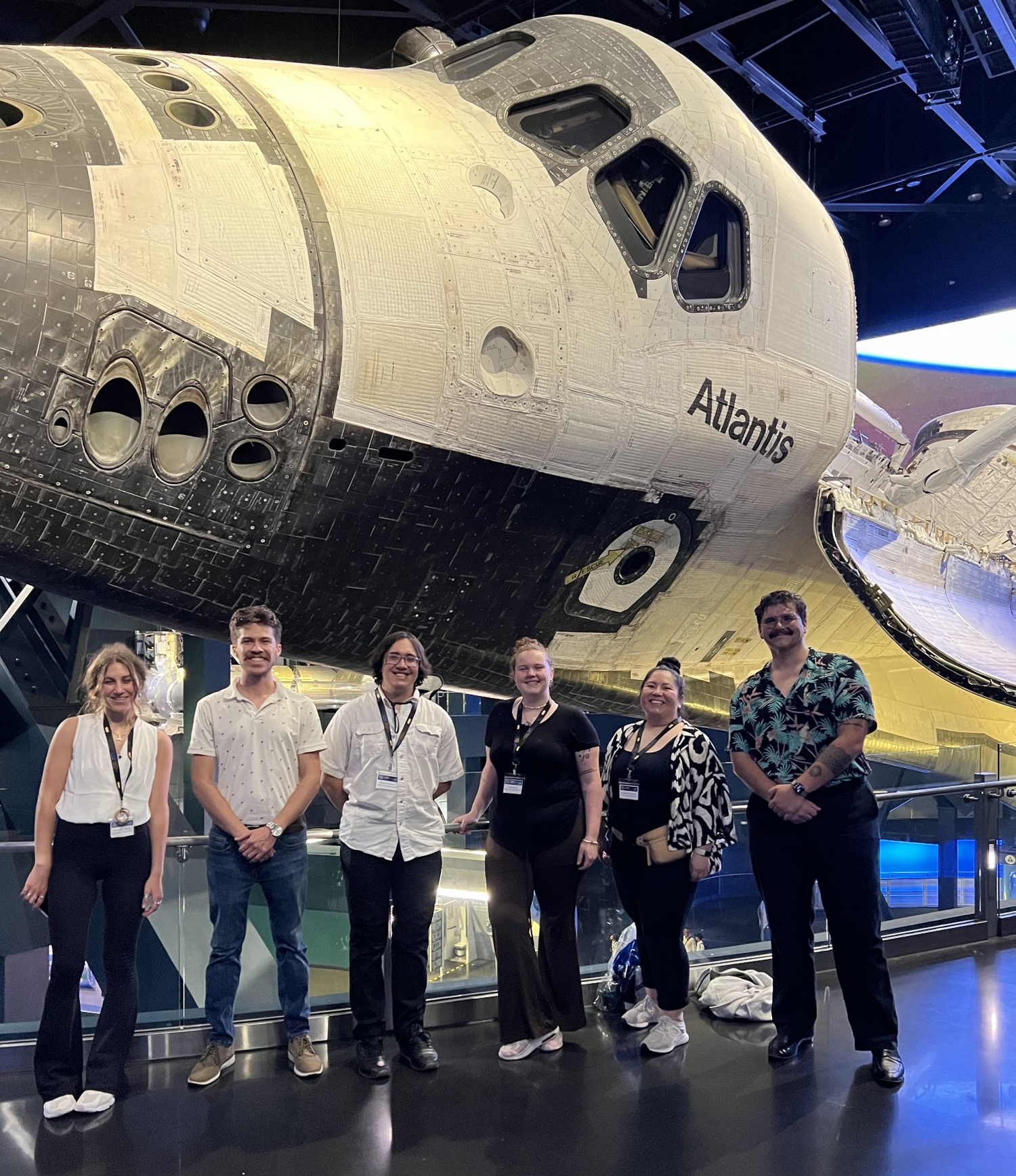 photo: The UNM students on the team (from left to right) are Elizabeth Witney, Keegan Chavez, Andrew Gilbert, Alex Craig, Sharleen Espinoza and Daniel Joseph Garcia.