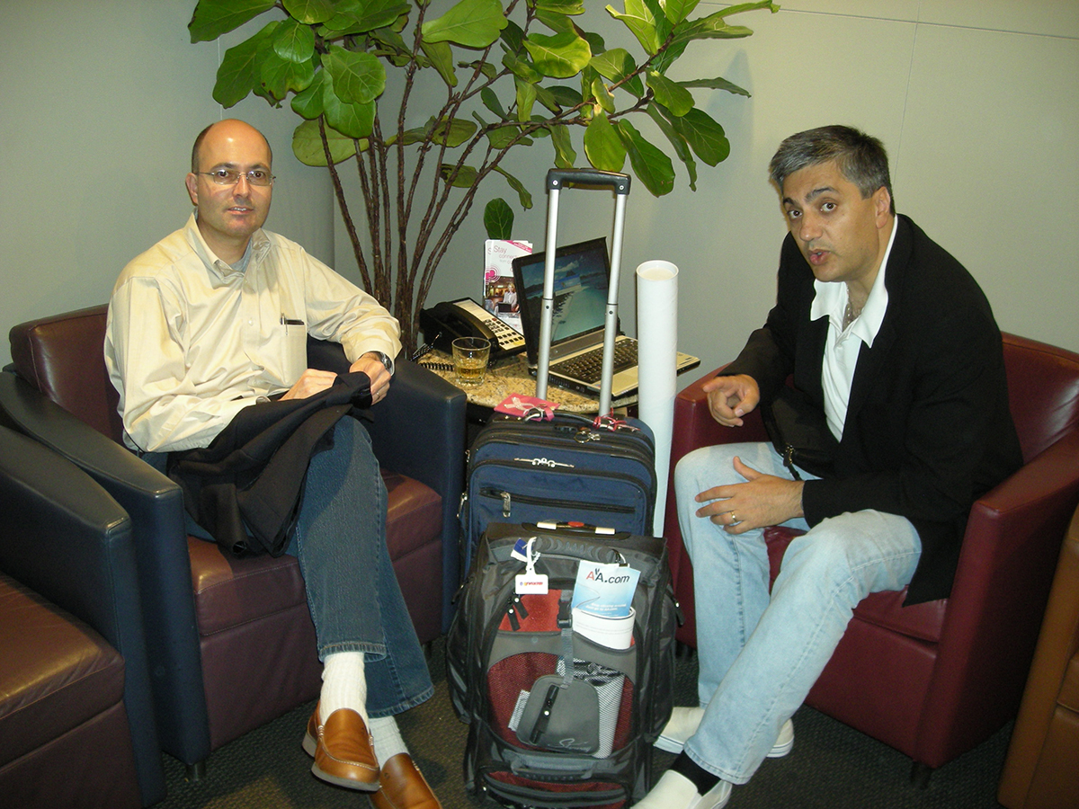 photo of Edl Schamiloglu and Chaouki Abdallah