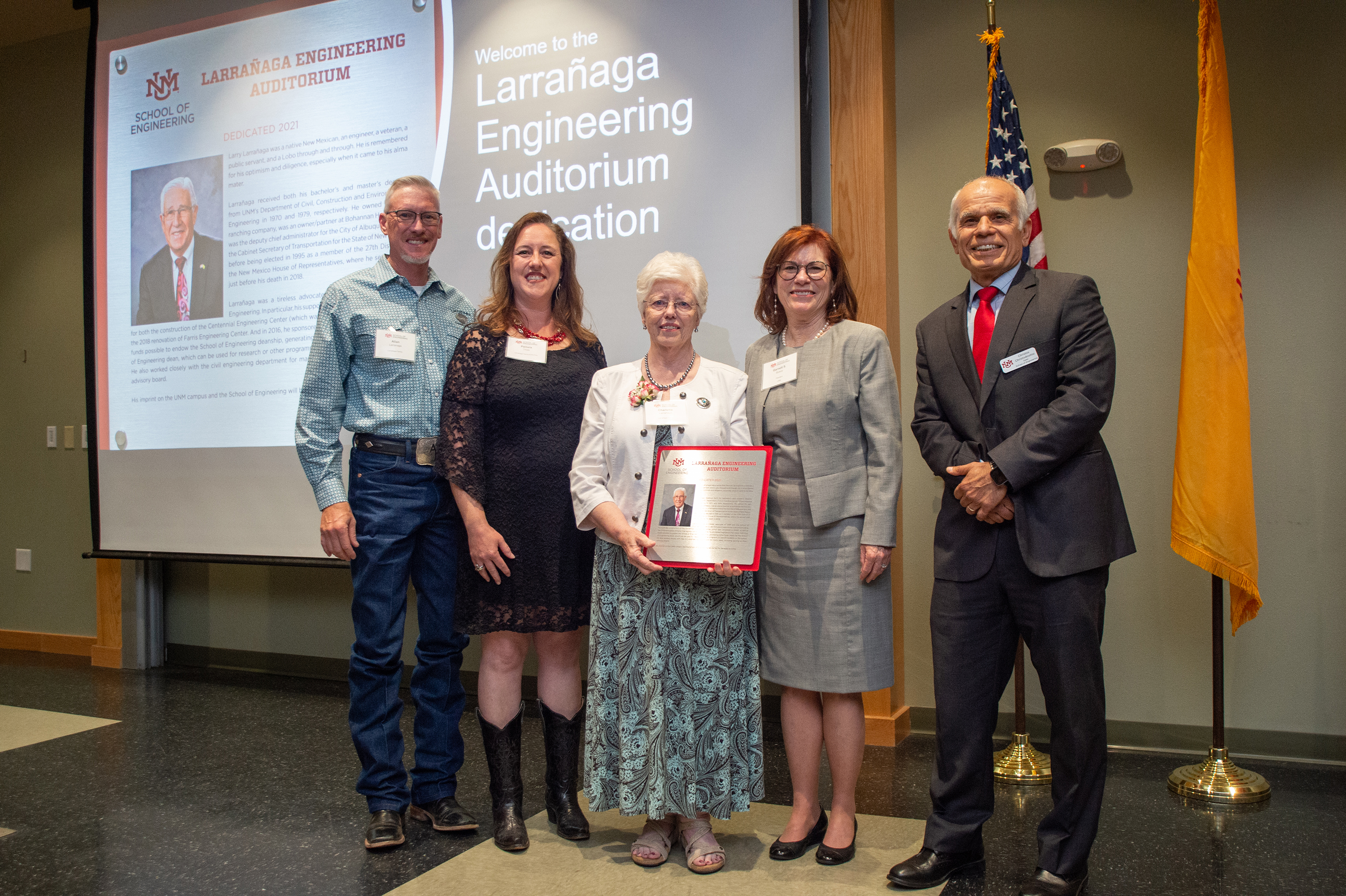 Auditorium dedication
