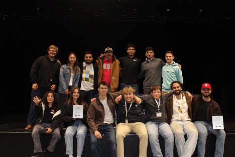 photo: 2025-2026 ASCE Student Chapter of UNM at the Rocky Mountain Symposium Awards Banquet: great job UNM ASCE team!